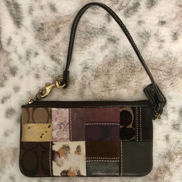 Coach Patchwork Wristlet - Picture 3 of 7